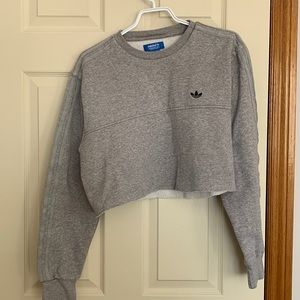 adidas cropped sweatshirt